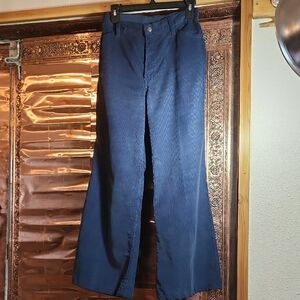Women's BIG E Vintage 70'sNavy Flare Corduroy Jeans